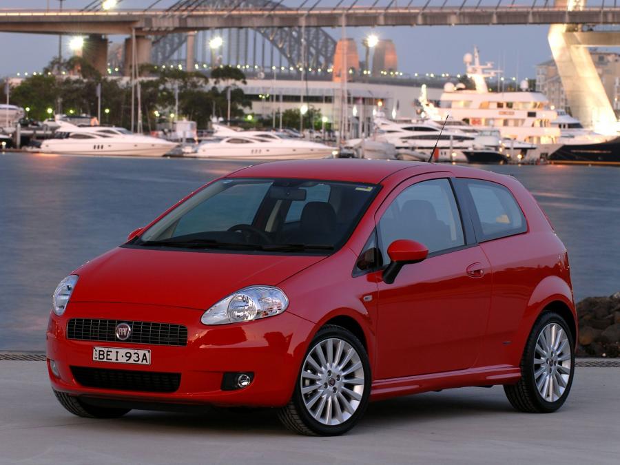  Fiat Punto T-Jet 3-Door 2008 года  (AU) (фото 11 из 15)